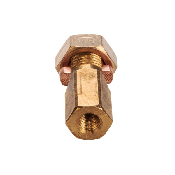 Bronze Service Post Connector, #10 SOL-#